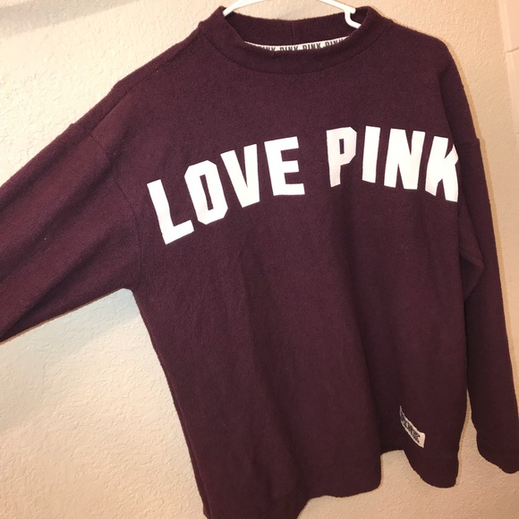 PINK Victoria's Secret Sweaters - VS PINK High Neck Oversized Sweater